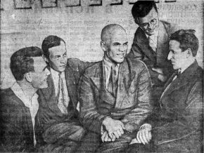 Выпускники Томского Мукомолно-Элеваторного института, 1937 год.